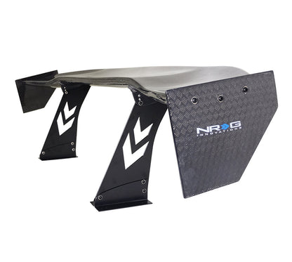 Carbon Fiber Wing 69" Diamond Weave Pattern