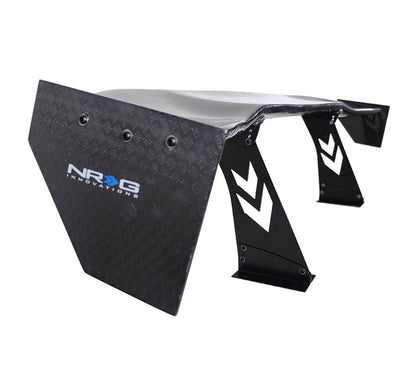 Carbon Fiber Wing 69" Diamond Weave Pattern