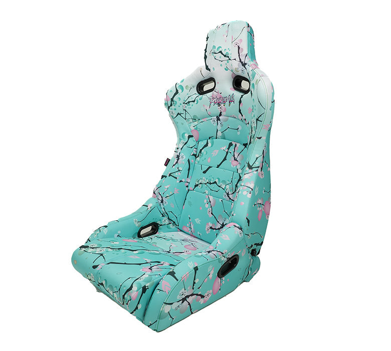 Reclinable Racing Seat Prisma in Suede