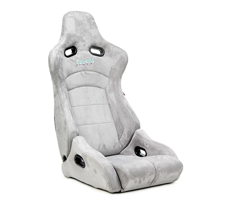 Reclinable Racing Seat Prisma in Suede