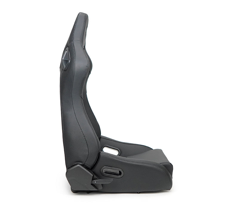 Reclinable Racing Seat Omega in Vinyl