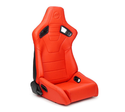 Reclinable Racing Seat Omega in Vinyl