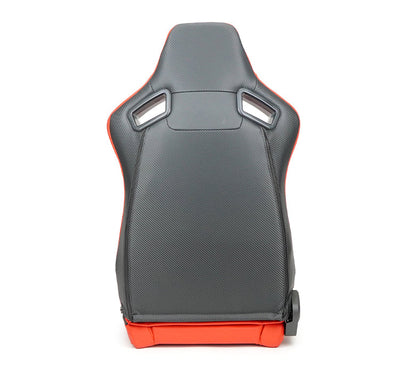 Reclinable Racing Seat Omega in Vinyl