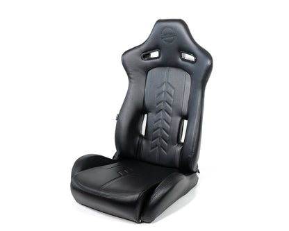 Reclinable Racing Seat Arrow in Vinyl