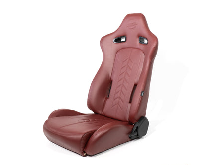 Reclinable Racing Seat Arrow in Vinyl