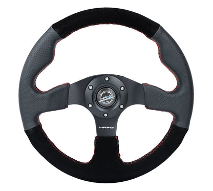 RACING STEERING WHEEL SUEDE