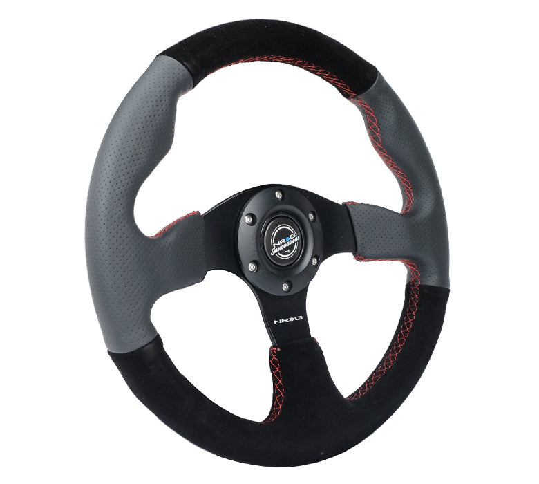 RACING STEERING WHEEL SUEDE