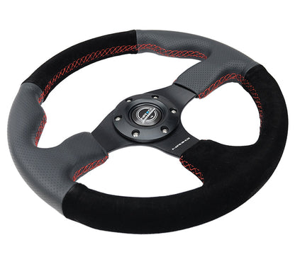 RACING STEERING WHEEL SUEDE