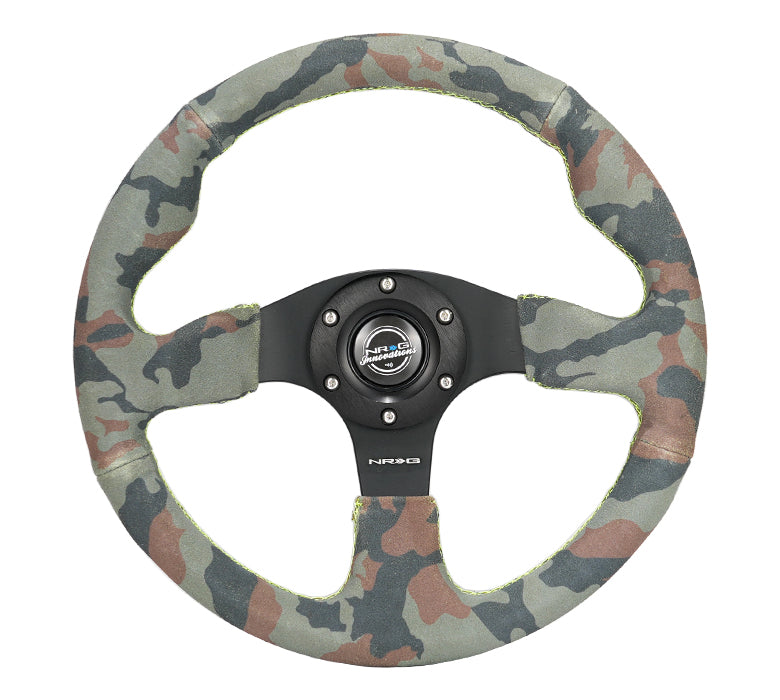 RACING STEERING WHEEL SUEDE