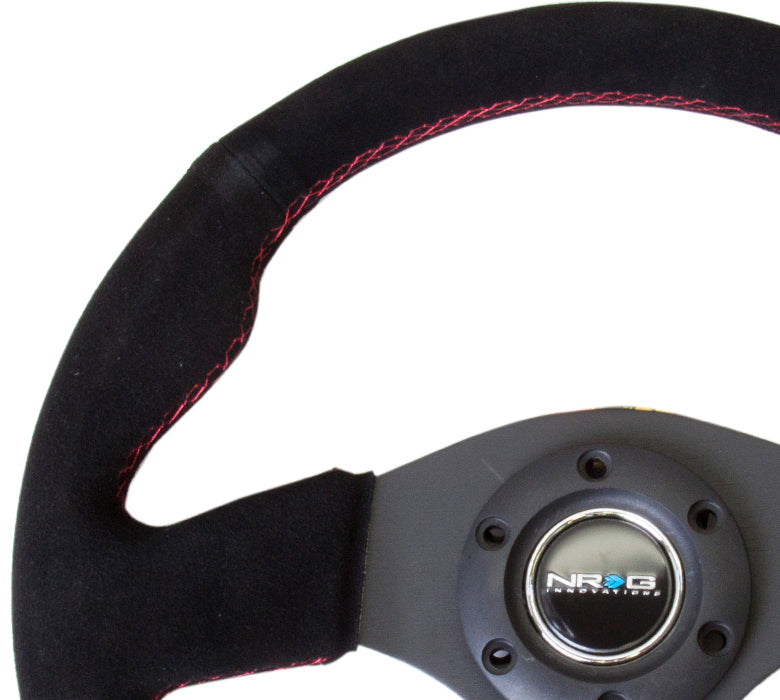 RACING STEERING WHEEL SUEDE