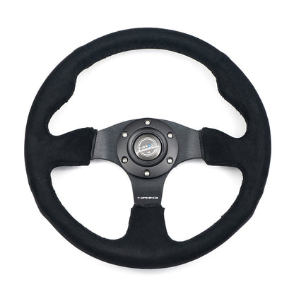 RACING STEERING WHEEL ALCANTARA