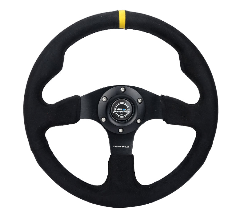 RACING STEERING WHEEL ALCANTARA