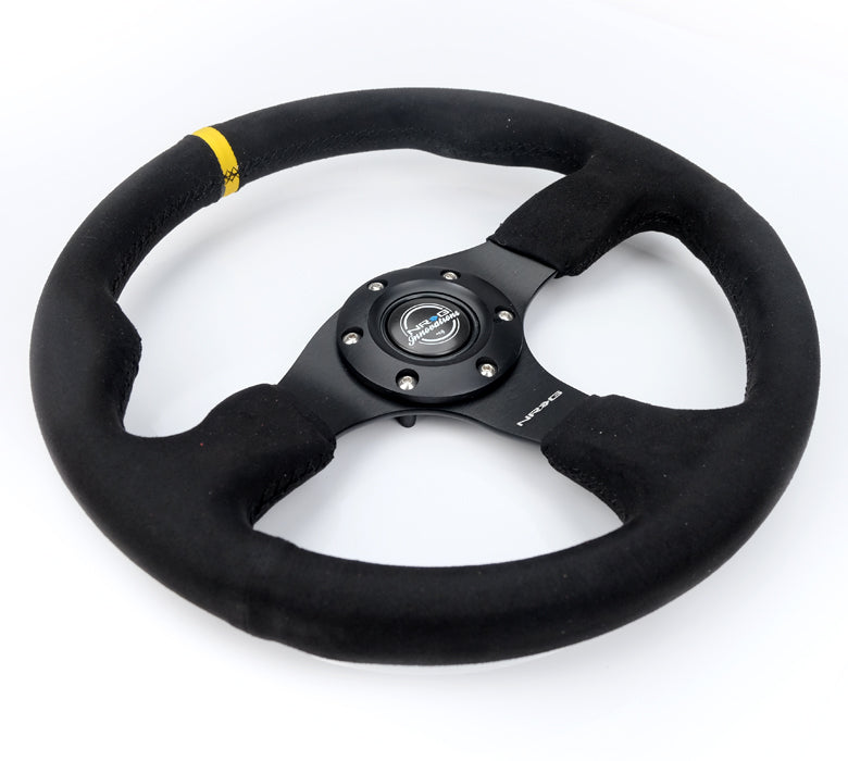 RACING STEERING WHEEL ALCANTARA