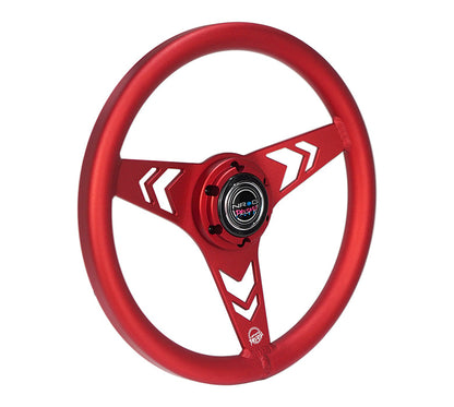 ALUMINUM STEERING WHEELS - ARROW CUTOUT