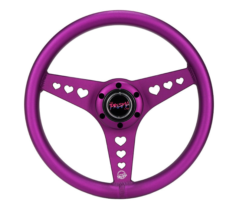 ALUMINUM STEERING WHEELS - HEART CUTOUT