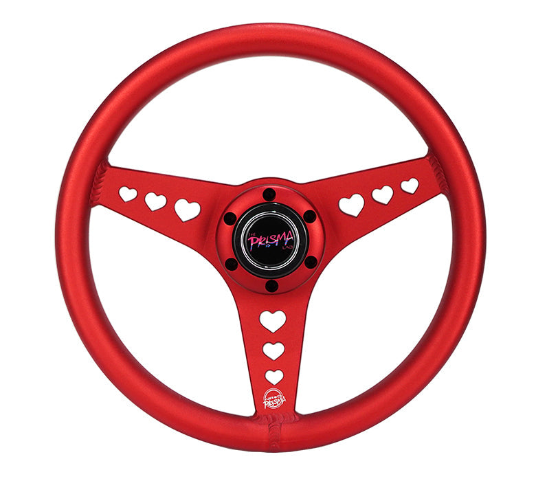 ALUMINUM STEERING WHEELS - HEART CUTOUT