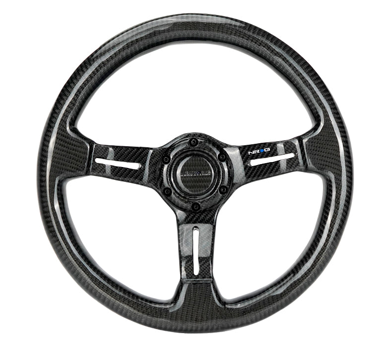 CARBON FIBER STEERING WHEEL 1.5" DEEP DISH