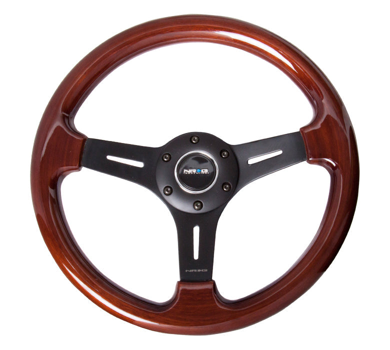 CLASSIC 330MM WOOD GRAIN STEERING WHEEL