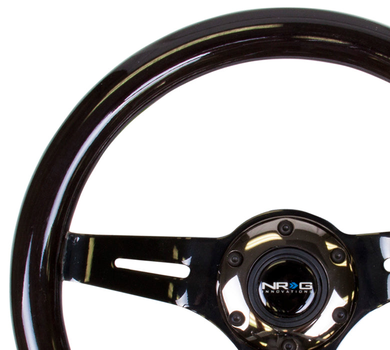 310MM WOOD GRAIN STEERING WHEEL